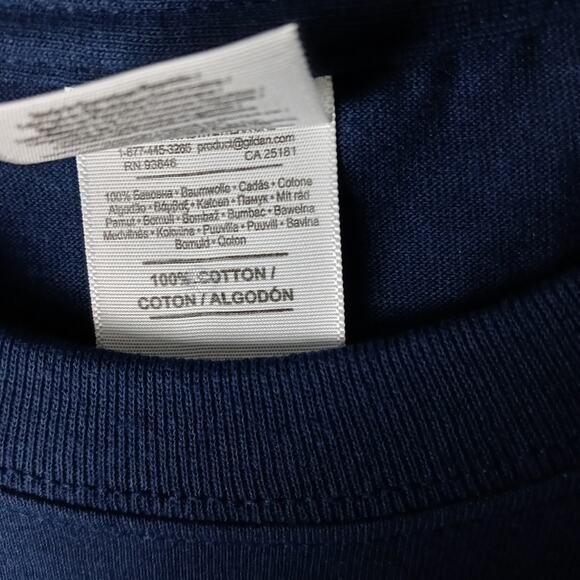 Chevy Corvette Z06 Men's T-Shirt Large Blue C7 Chevrolet Designed To Dominate - Picture 8 of 8